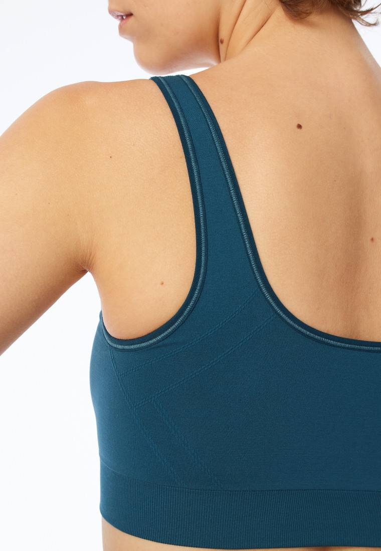 Schiesser Bustier wendbar petrol - Casual Seamless Lagerräumung