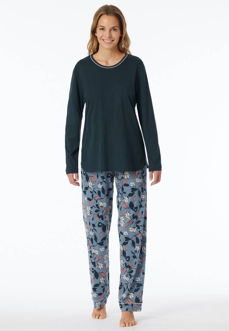 Schiesser Schlafanzug lang multicolor - Comfort Nightwear Günstig kaufen