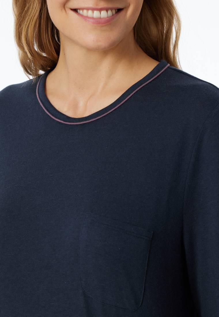 Schiesser Schlafanzug lang multicolor - Comfort Nightwear Exklusivangebot
