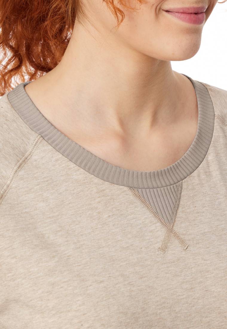 Schiesser Schlafanzug lang natur - Casual Nightwear Begrenzte Freigabe