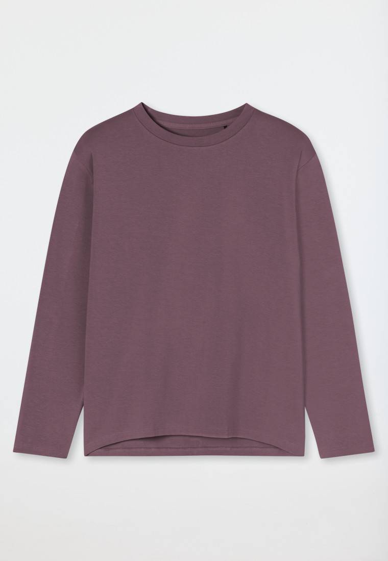 Schiesser Shirt langarm rundhals malve - Mix+Relax zollfrei