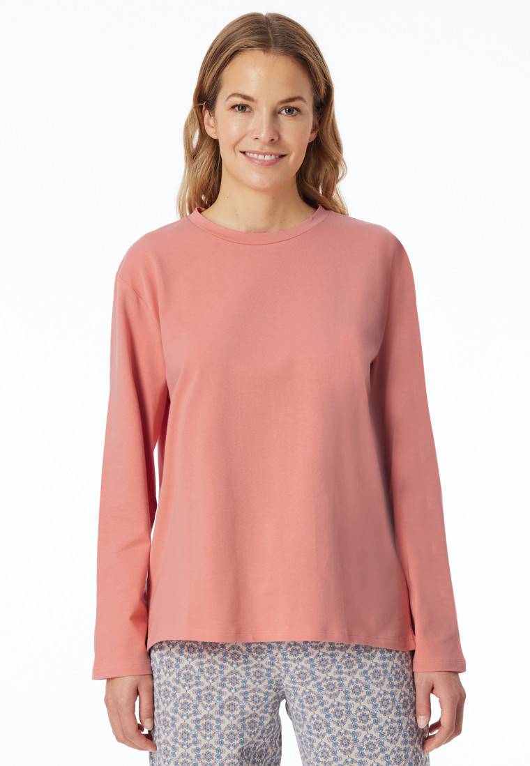 Schiesser Shirt langarm rundhals papaya - Mix+Relax Rabatte dieses Monats