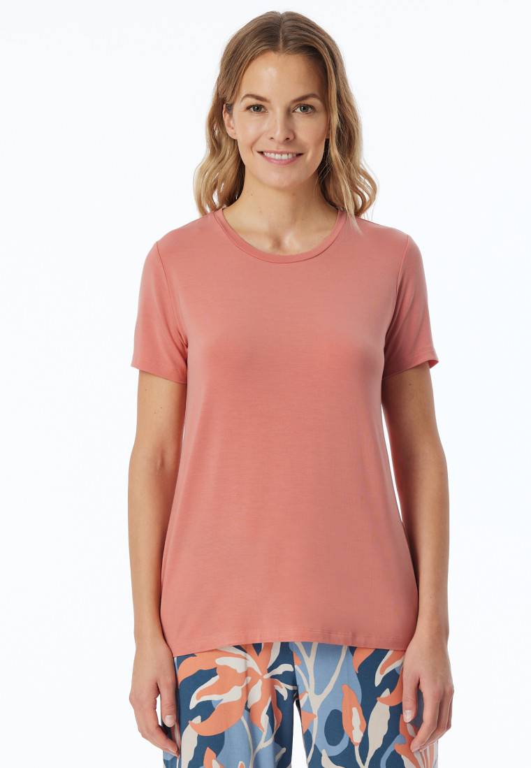 Schiesser Shirt kurzarm rundhals papaya - Mix+Relax Angebote