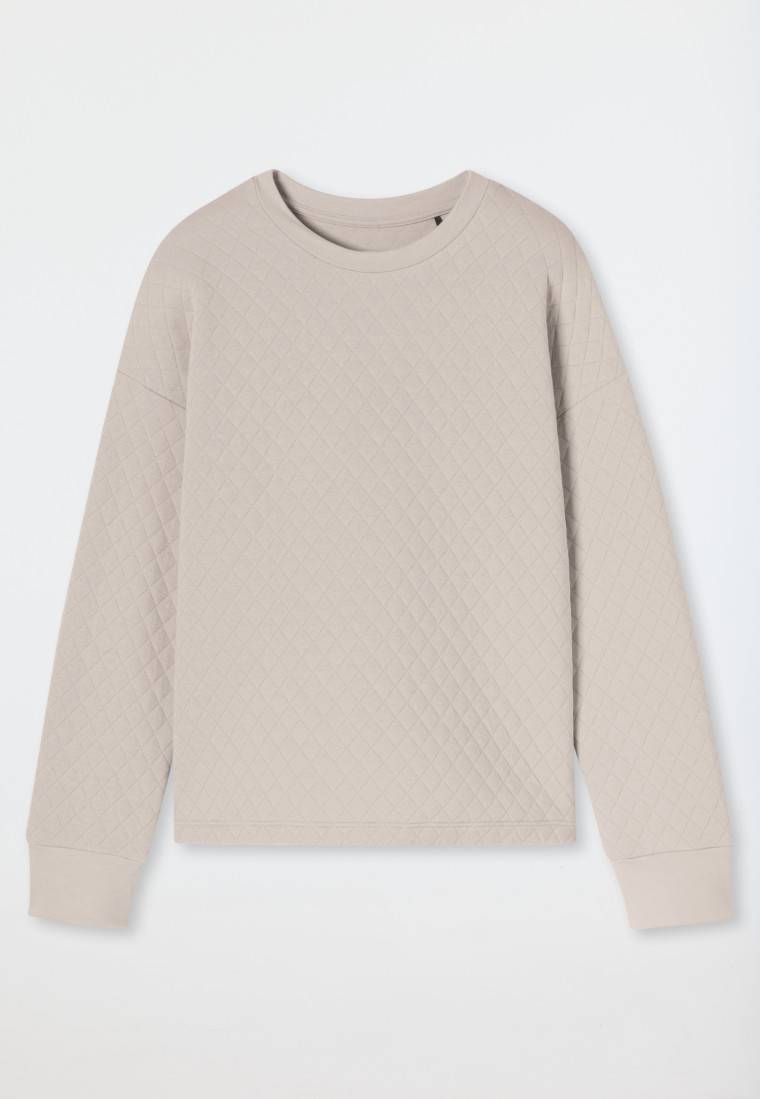 Schiesser Sweatshirt Jersey-Quiltstoff und Sweatware beige - Mix+Relax Hotsell