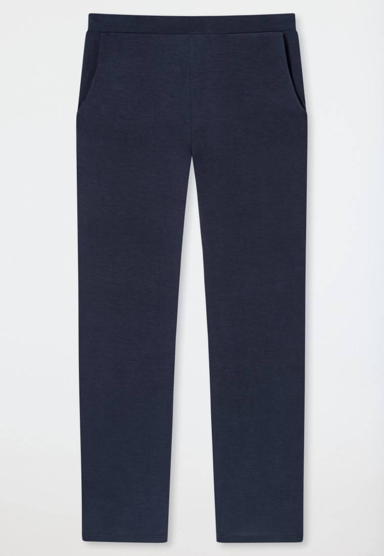 Schiesser Loungehose lang Modal Marlene-Schnitt blau - Mix+Relax Neuheiten