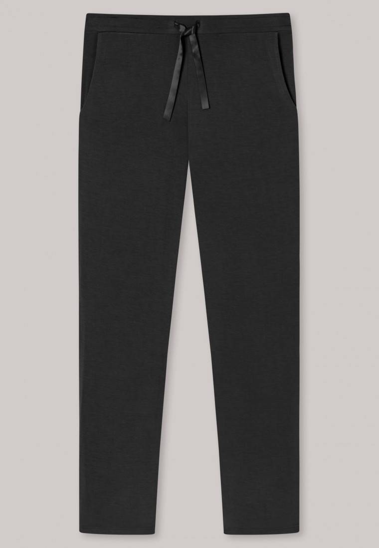 Schiesser Hose lang/extra-lang Modal schwarz - Mix+Relax Tägliche Deals