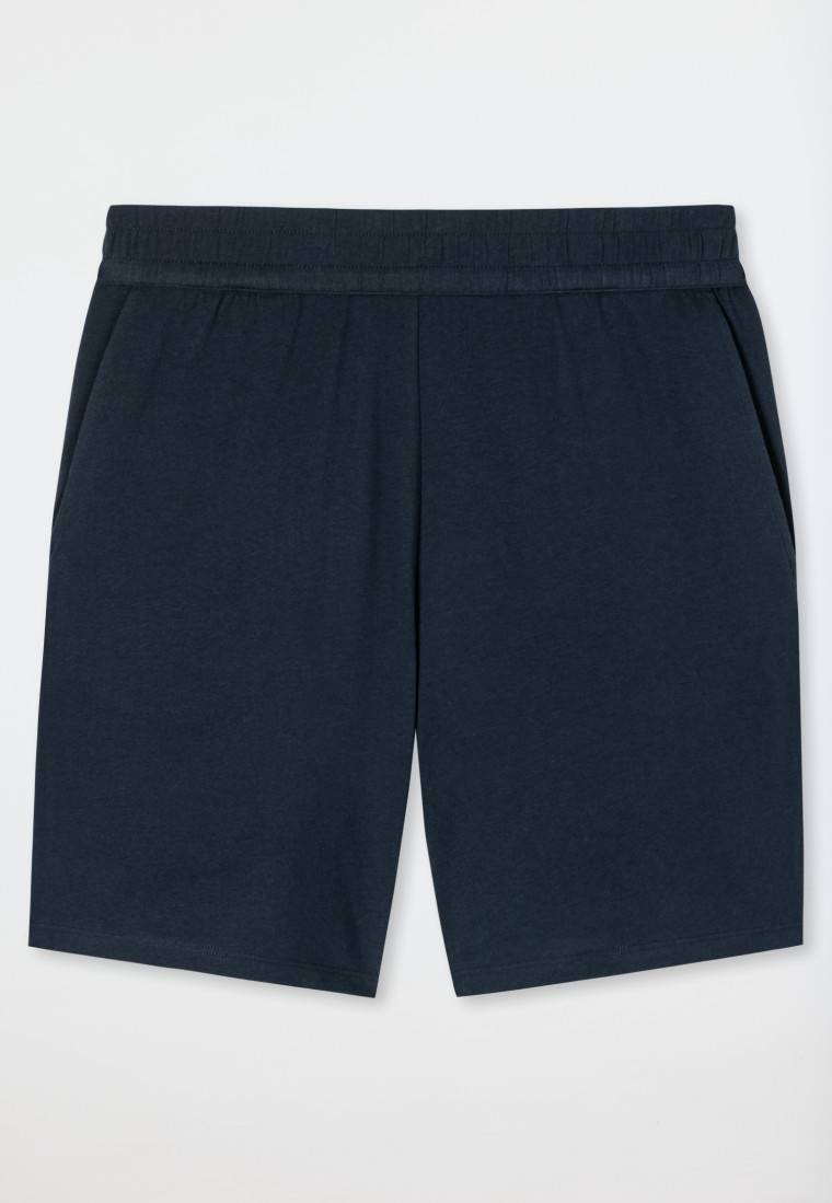 Schiesser Hose kurz dunkelblau - Mix+Relax VIP-Rabatte