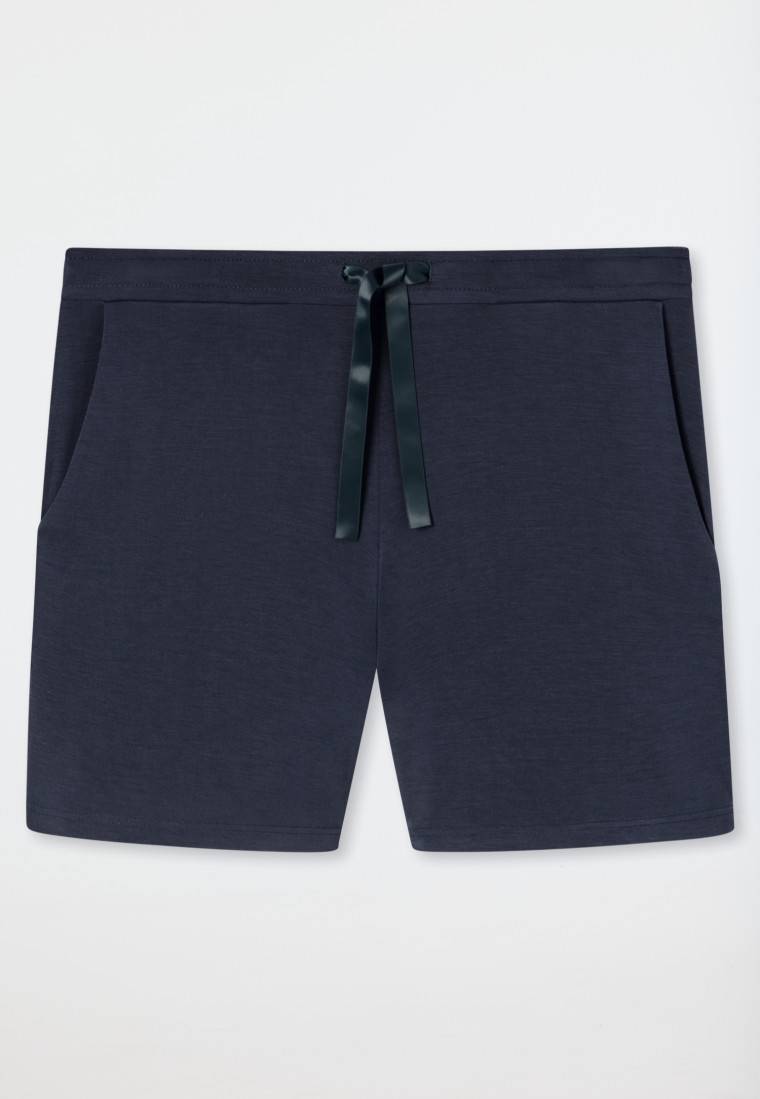 Schiesser Hose kurz Modal blau - Mix+Relax JETZT KAUFEN