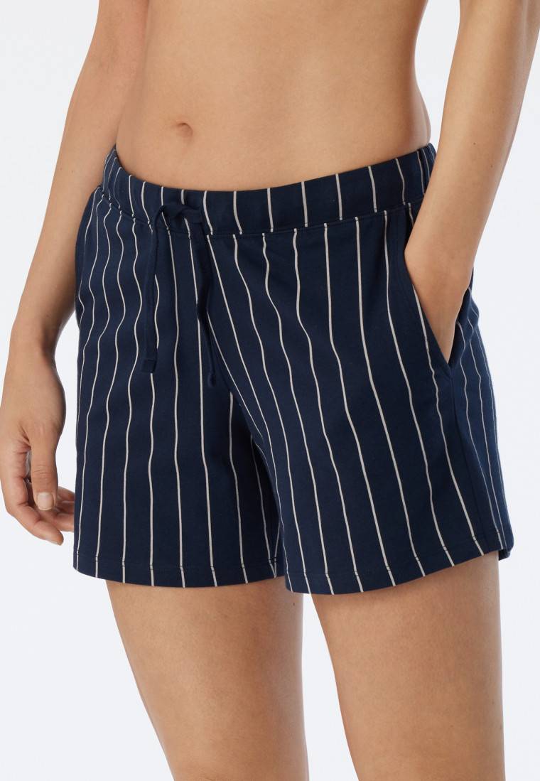 Schiesser Hose kurz Streifen multicolor - Mix+Relax Letzter Tag