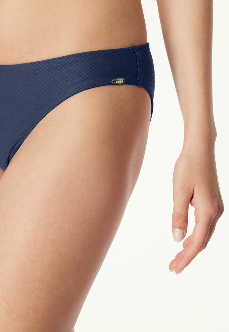 Schiesser Mini-Bikinislip blau - Aqua Mix & Match Clearance-Verkauf