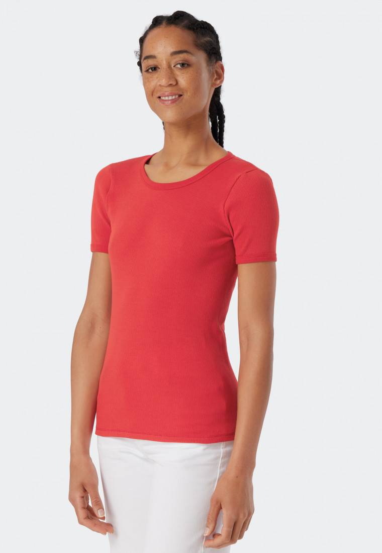 Schiesser Shirt kurzarm rot - Revival Greta Exklusivangebot