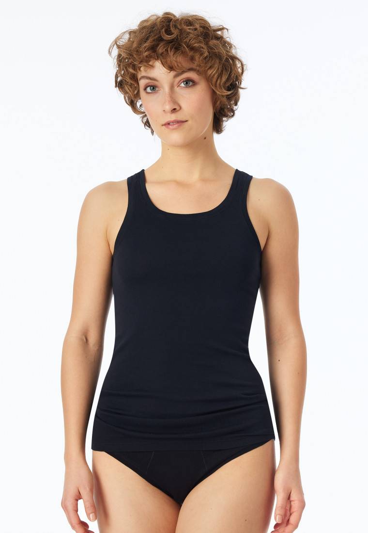 Schiesser Top schwarz - Revival Berta Cyber Monday