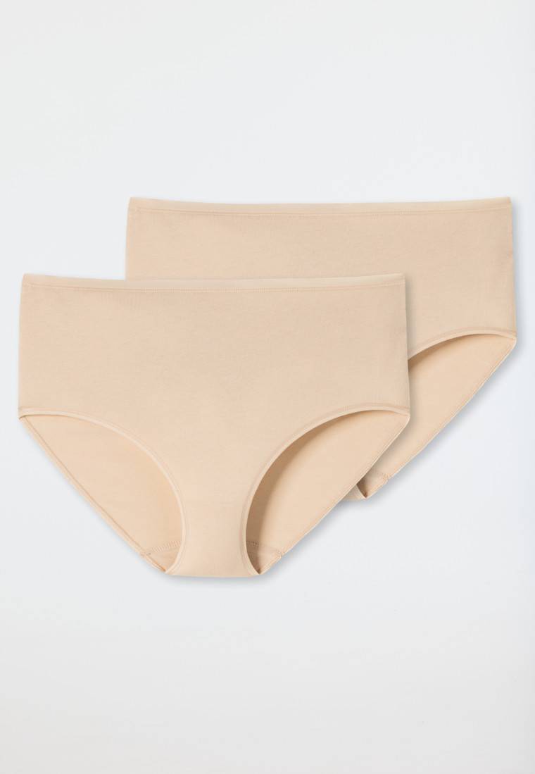 Schiesser Midi 2er-Pack Organic Cotton sand - 95/5 Vatertagsangebot