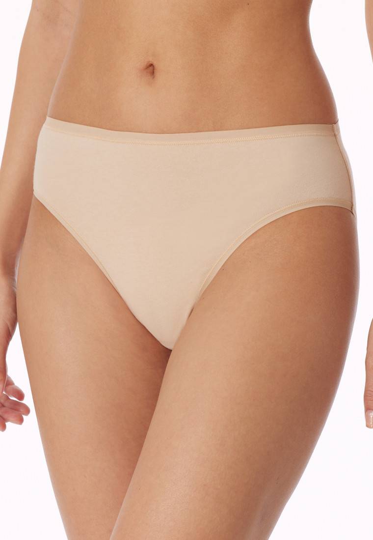 Schiesser Tai-Slip 2er-Pack Organic Cotton sand - 95/5 Zeitlich begrenztes Angebot