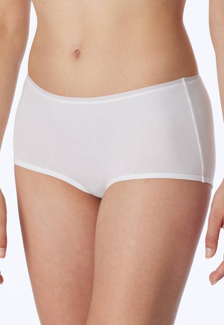 Schiesser Shorts 2er-Pack Organic Cotton weiß - 95/5 Exklusive Angebote