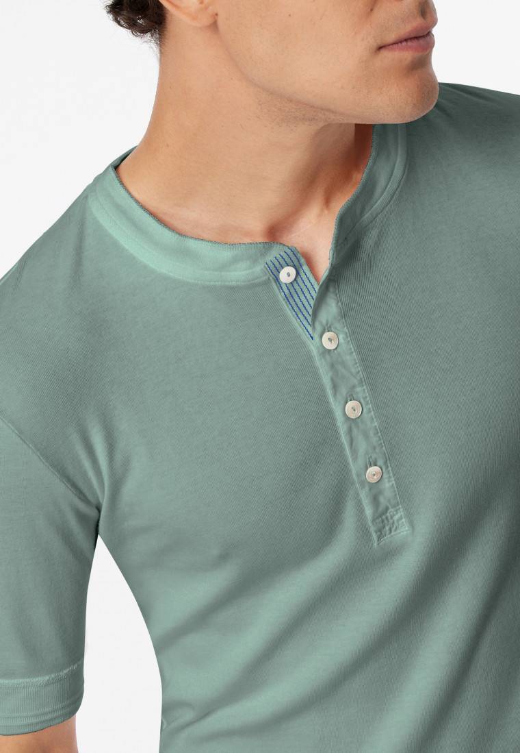 Schiesser Shirt kurzarm linde - Revival Karl-Heinz Clearance-Verkauf