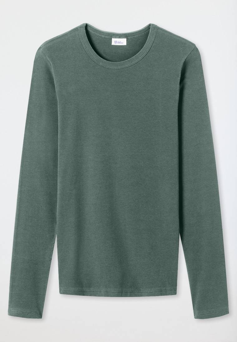 Schiesser Shirt langarm grün - Revival Ludwig Online