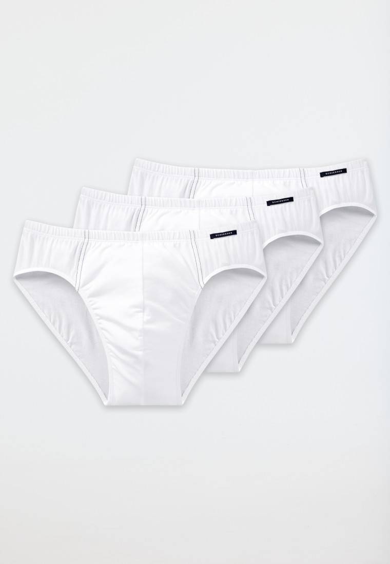 Schiesser Supermini 3er-Pack weiß - Essentials Zeitbegrenzte Promotion