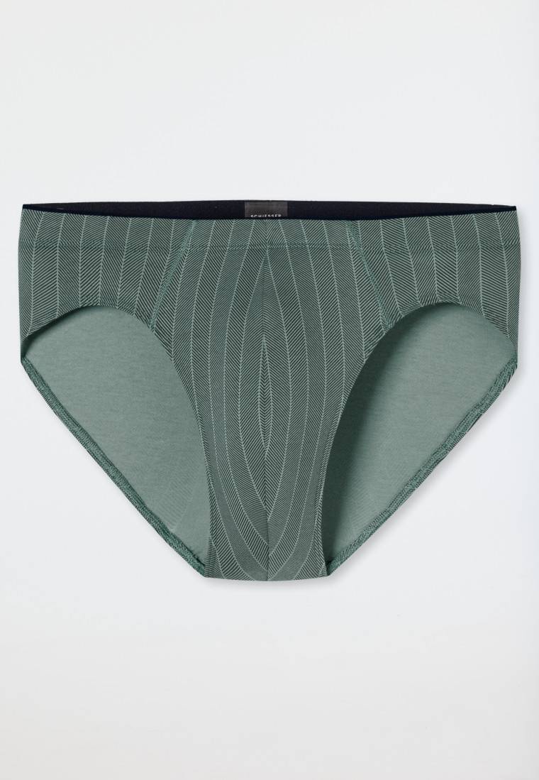 Schiesser Supermini Organic Cotton gemustert linde - 95/5 Bis zu 55% Rabatt