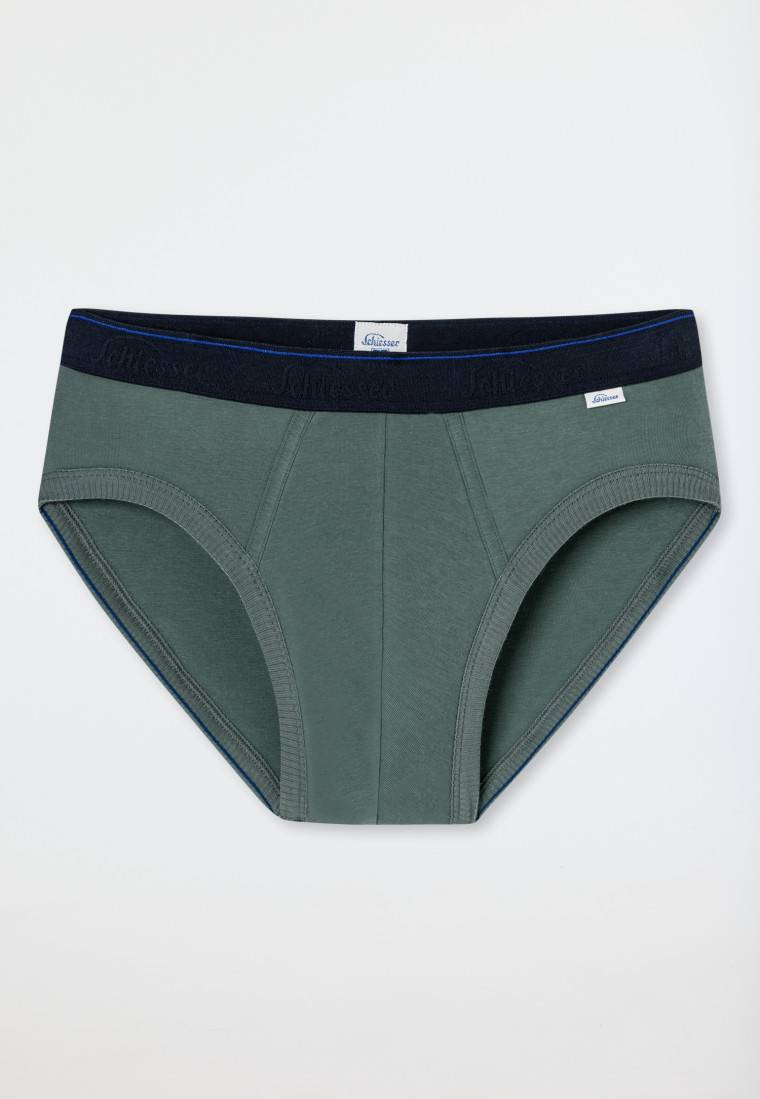 Schiesser Sportslip grün - Revival Ludwig Discount Store für neue Produkte