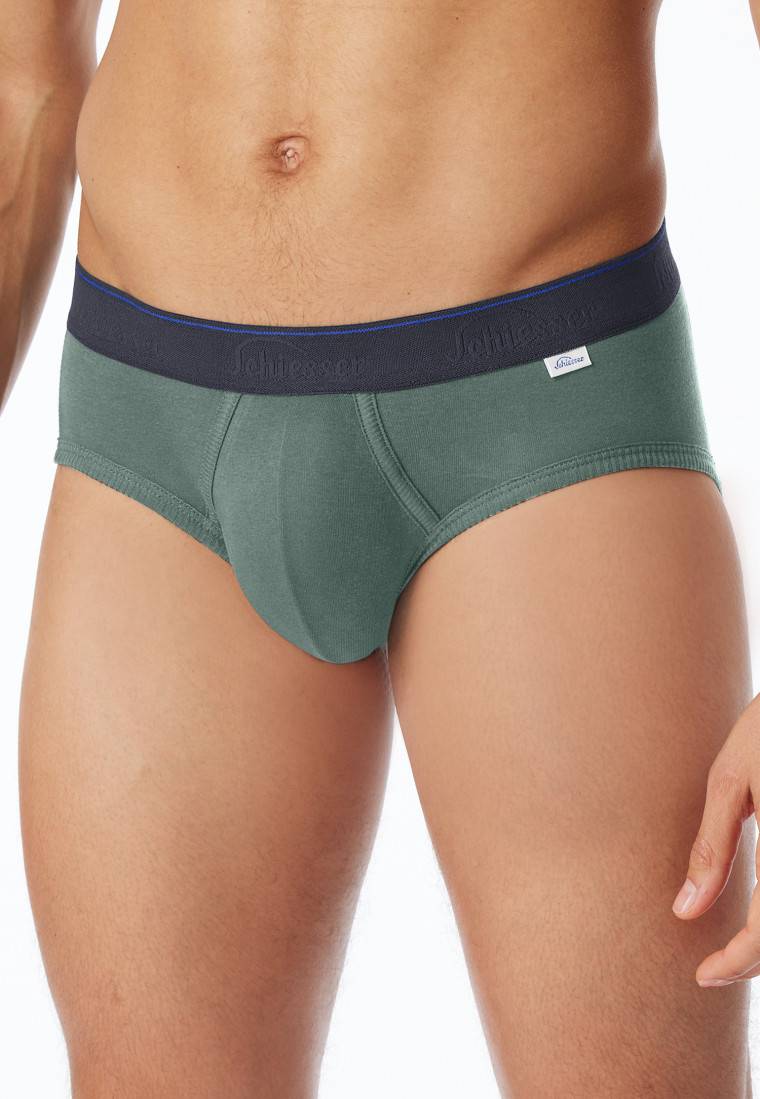 Schiesser Sportslip grün - Revival Ludwig Discount Store für neue Produkte