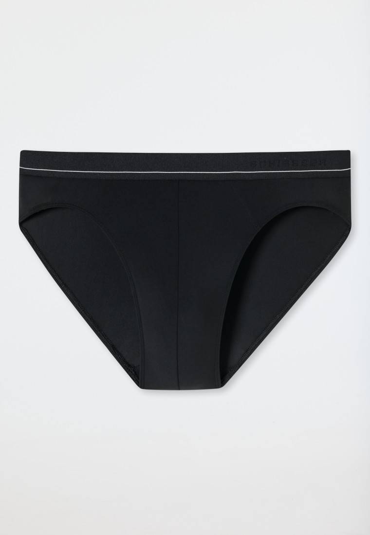 Schiesser Rio-Slip schwarz - Pure Micro Nur noch ein Tag übrig