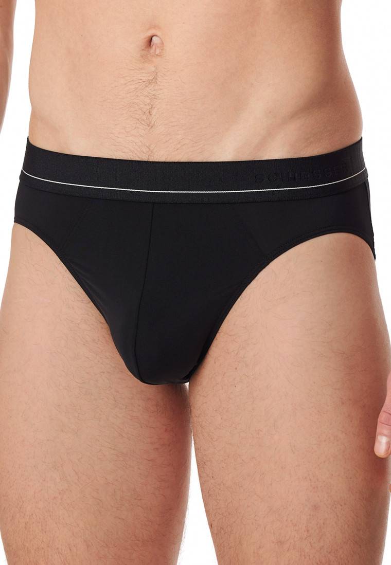 Schiesser Rio-Slip schwarz - Pure Micro Nur noch ein Tag übrig