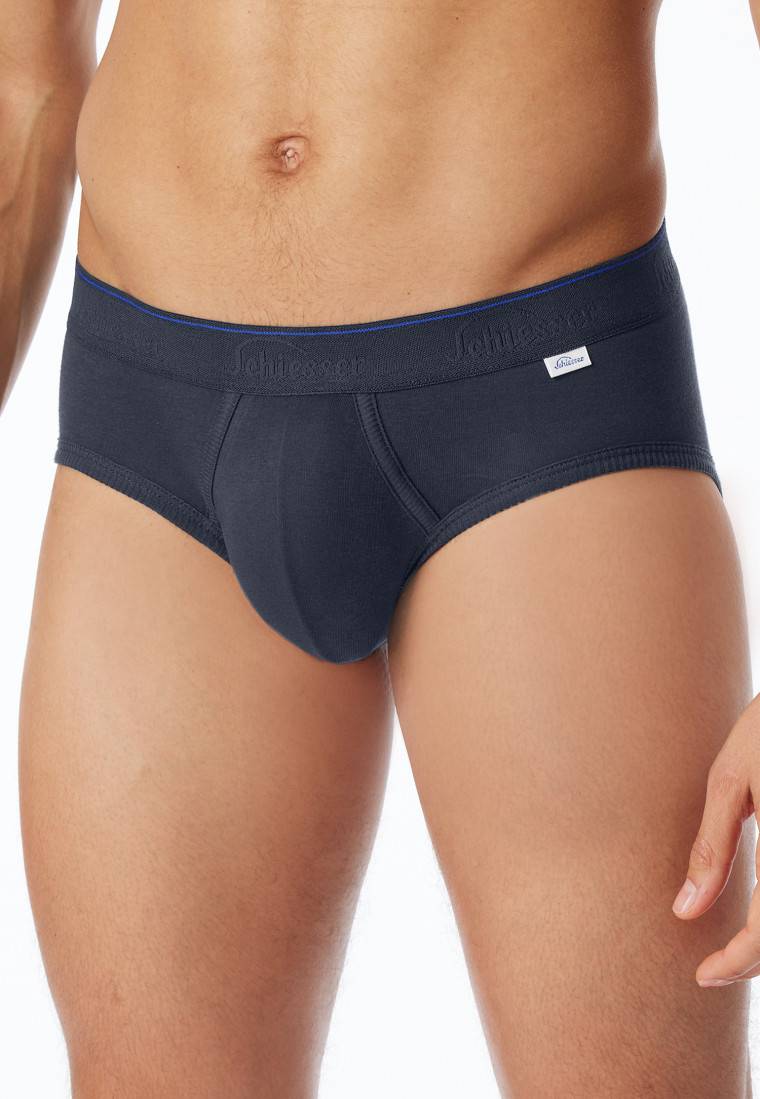 Schiesser Sportslip dunkelblau - Revival Ludwig Riesige Rabatte