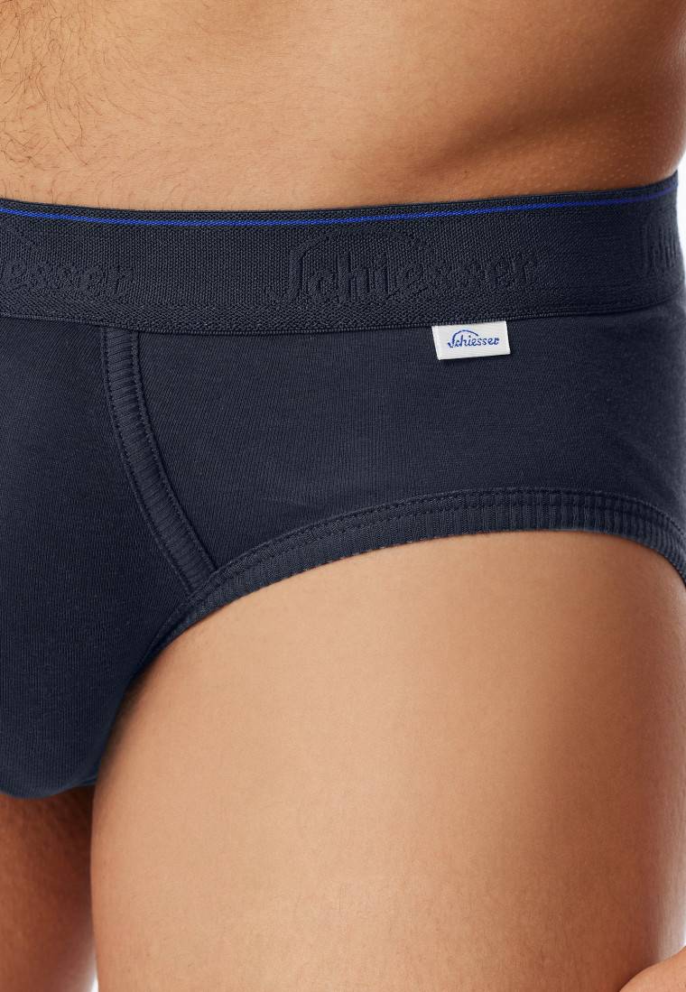 Schiesser Sportslip dunkelblau - Revival Ludwig Riesige Rabatte