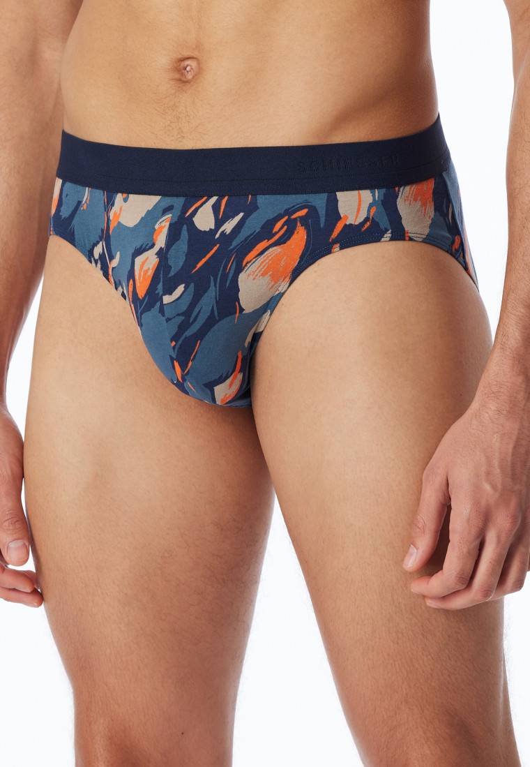 Schiesser Rio-Slip atlantikblau gemustert - 95/5 Hotsell
