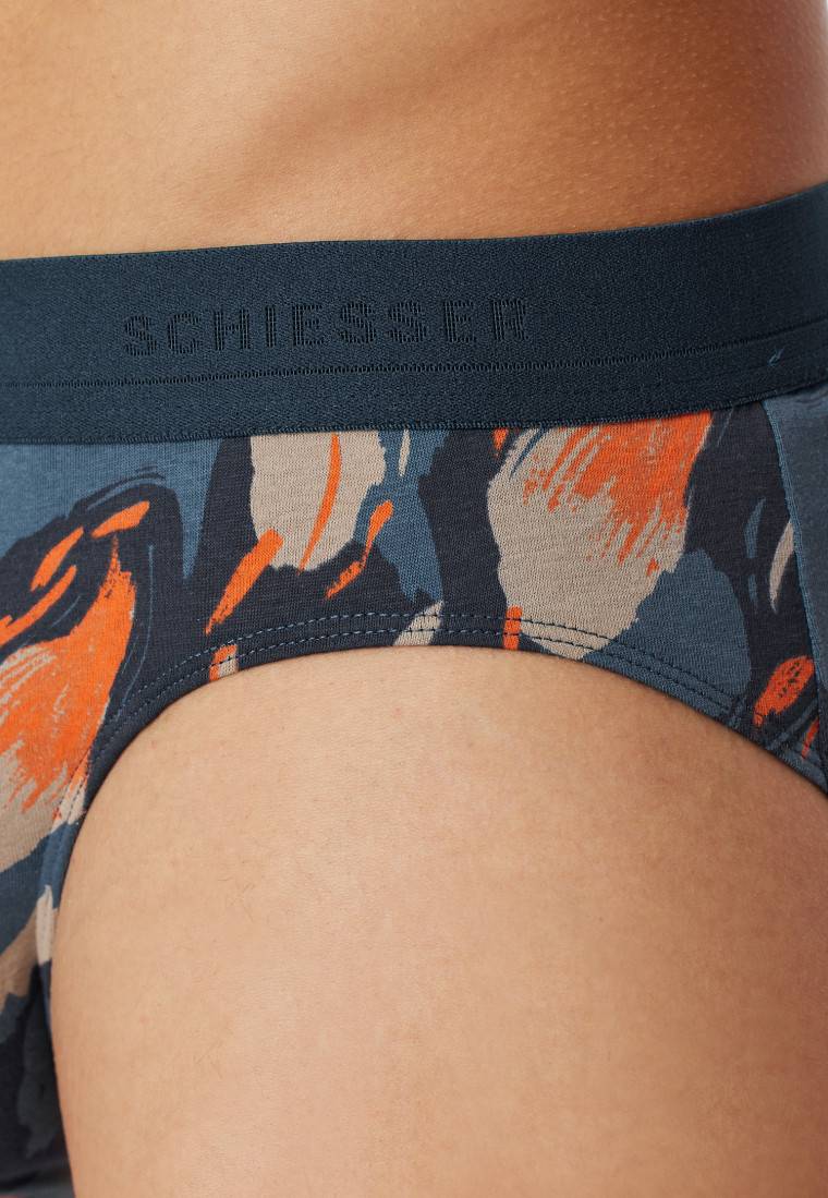 Schiesser Rio-Slip atlantikblau gemustert - 95/5 Hotsell