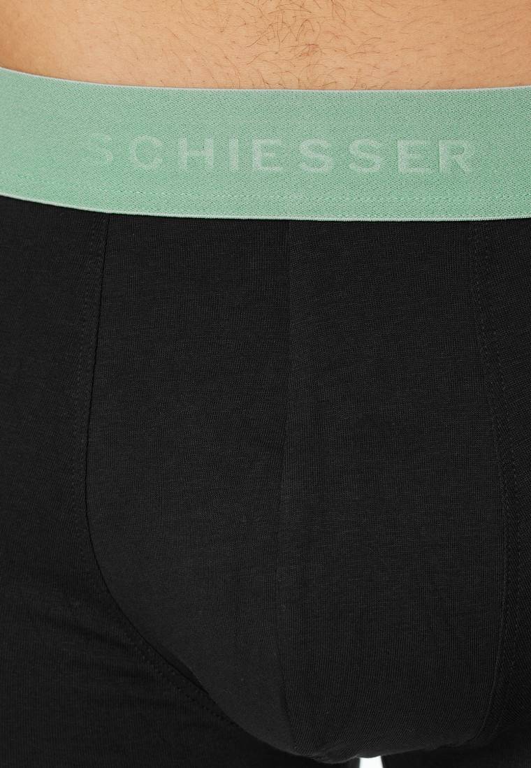 Schiesser Shorts 3er-Pack Organic Cotton Webgummibund mehrfarbig - 95/5 Blitzverkäufe