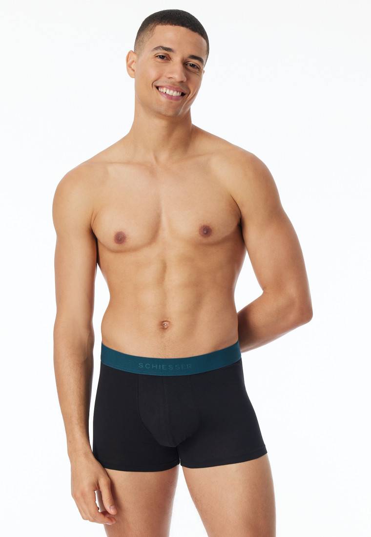 Schiesser Shorts 3er-Pack Organic Cotton Webgummibund mehrfarbig - 95/5 Günstig kaufen