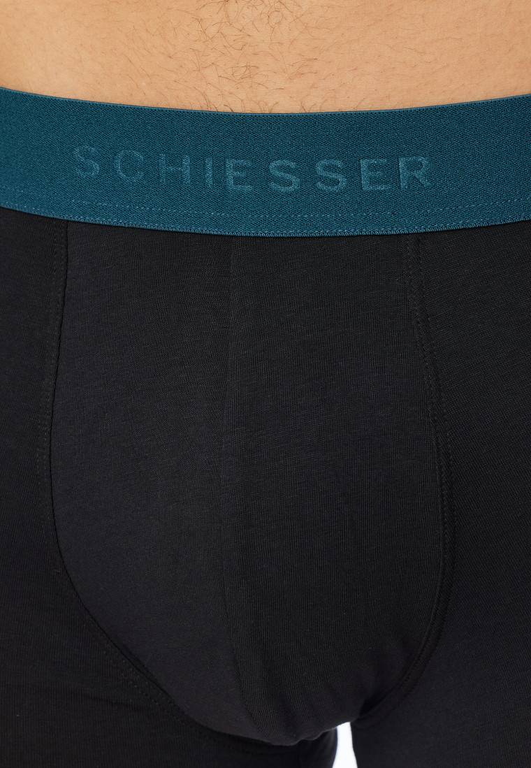 Schiesser Shorts 3er-Pack Organic Cotton Webgummibund mehrfarbig - 95/5 Günstig kaufen