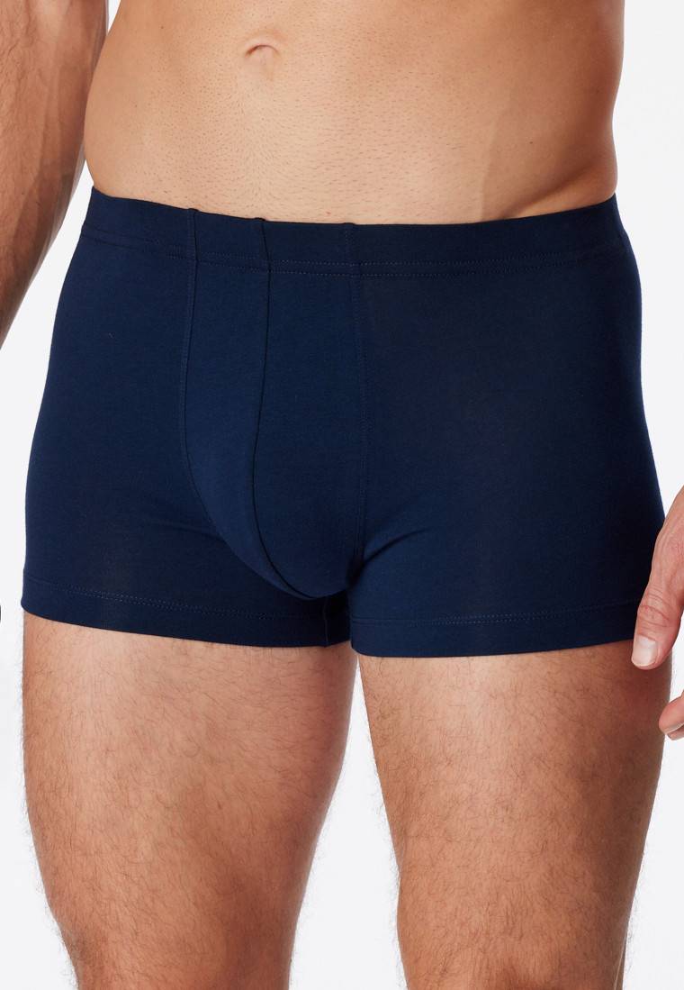 Schiesser Shorts 3er-Pack Organic Cotton dunkelblau - 95/5 Versandkostenfrei