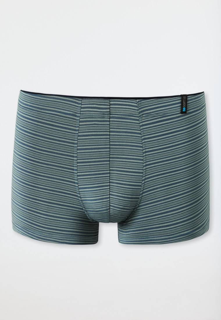 Schiesser Shorts Modal Streifen linde - Long Life Soft Online Shopping