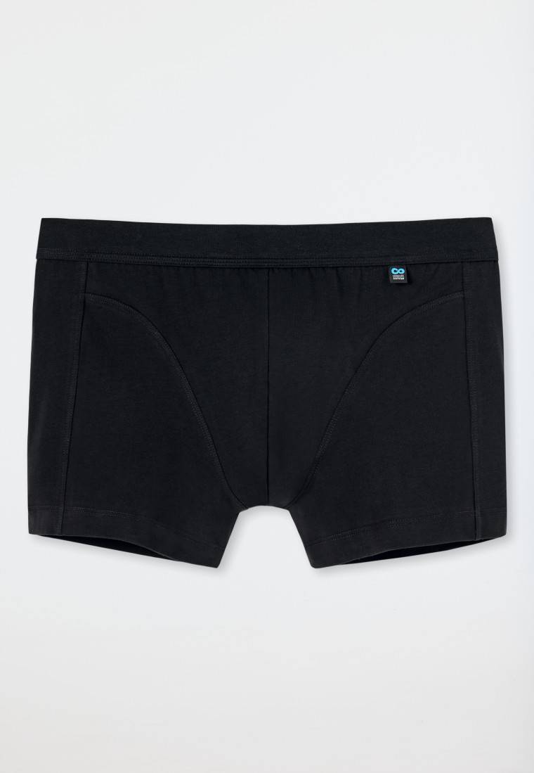 Schiesser Shorts schwarz - Long Life Cotton Black Friday