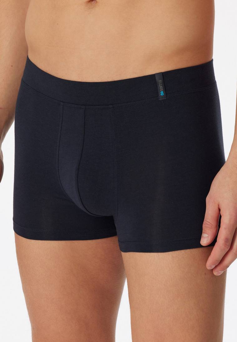Schiesser Shorts blauschwarz - Long Life Soft Online Outlet