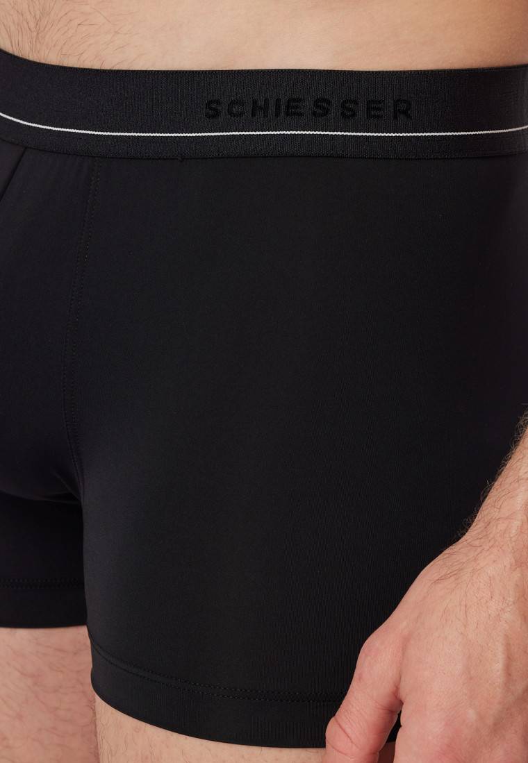 Schiesser Shorts schwarz - Pure Micro Exklusive Angebote
