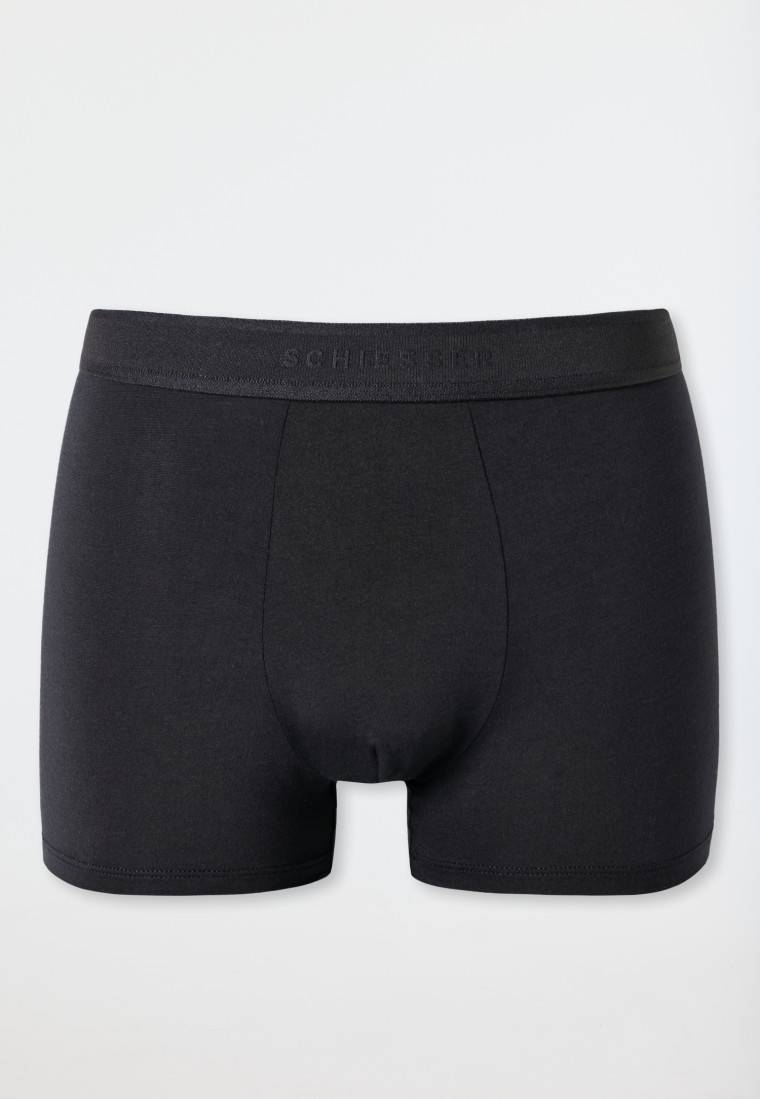 Schiesser Shorts schwarz - Premium Modal Räumungsverkauf