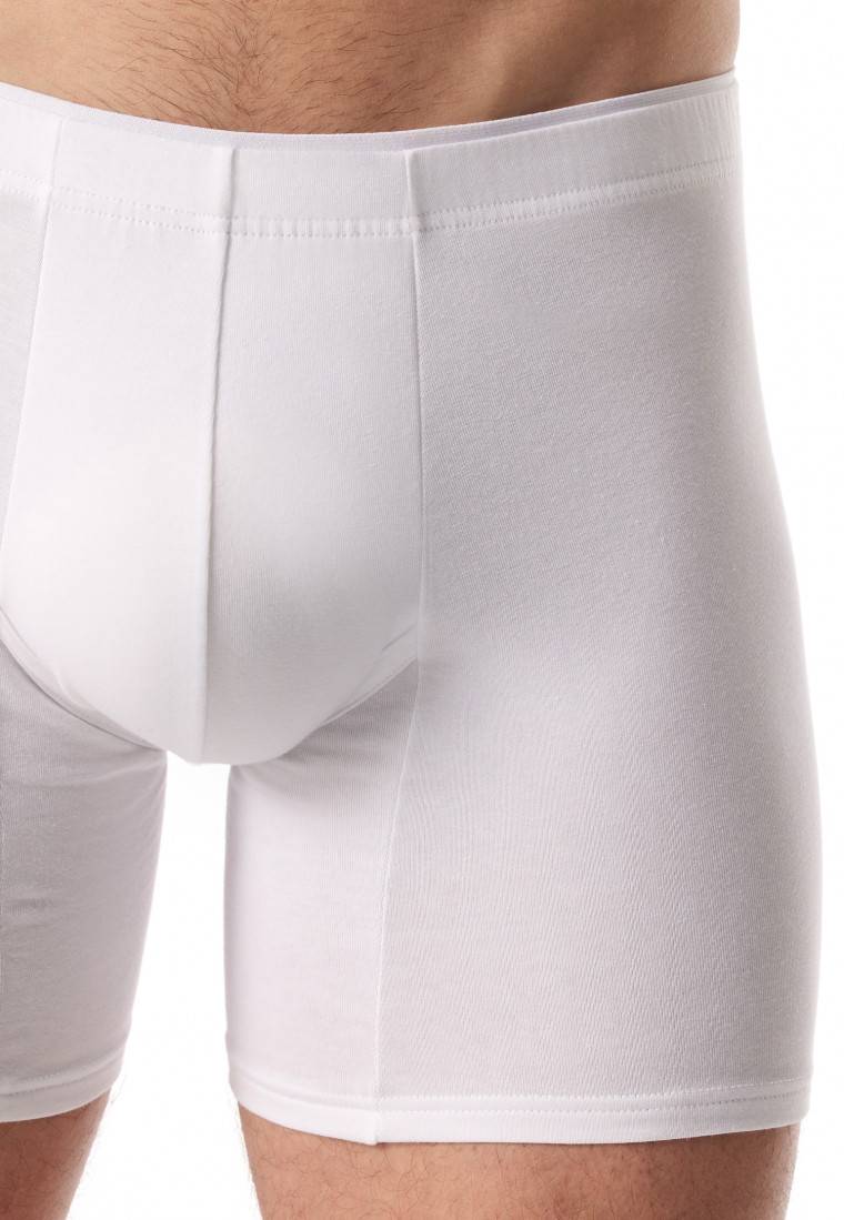Schiesser Shorts weiß - Premium Cotton Tiefpreis