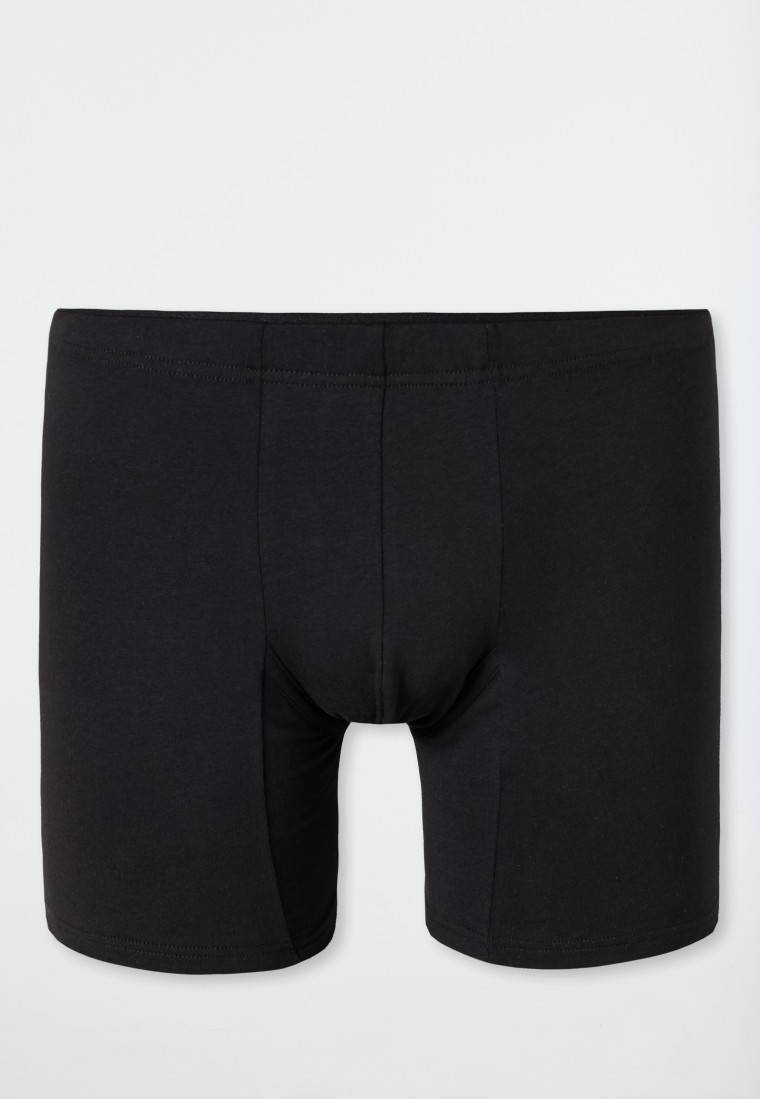Schiesser Shorts schwarz - Premium Cotton Super Sparpreis