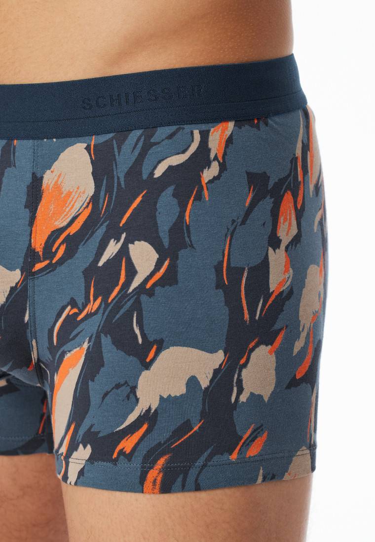 Schiesser Shorts atlantikblau gemustert - 95/5 Letzte 3 Tage