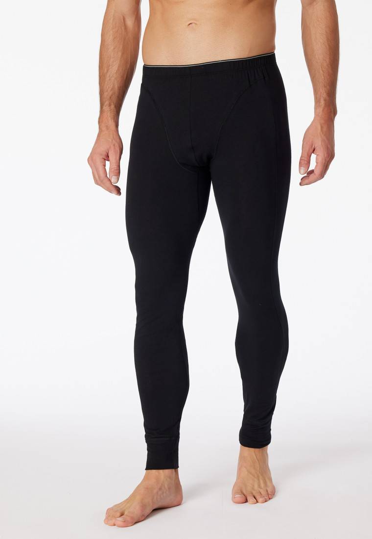 Schiesser Unterhose Organic Cotton elastisch schwarz - 95/5 50% Rabatt für begrenzte Zeit