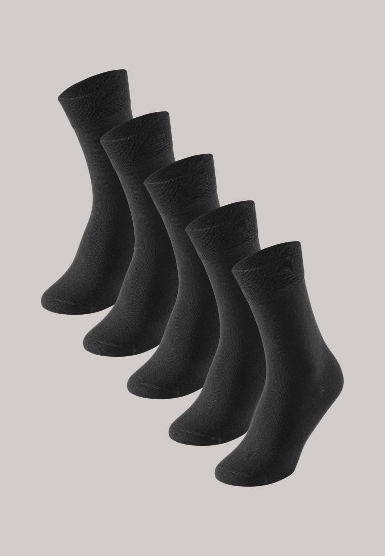 Schiesser Herrensocken 5er-Pack stay fresh schwarz - Bluebird Günstig kaufen