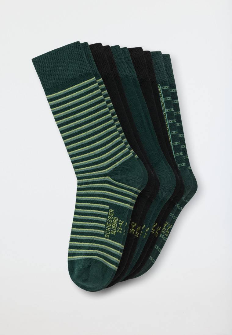 Schiesser Socken 5er-Pack mehrfarbig gemustert - Bluebird Black Friday