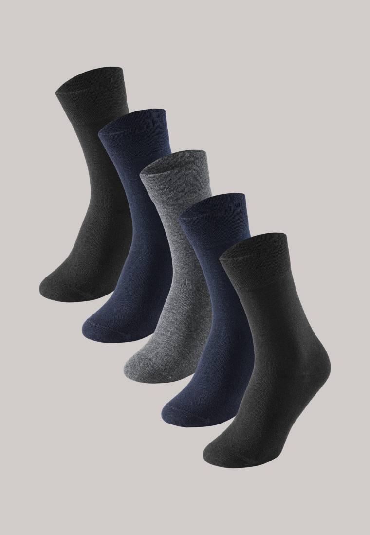 Schiesser Herrensocken 5er-Pack stay fresh mehrfarbig - Bluebird Muttertagsangebot