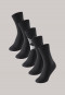 Schiesser Herrensocken 5er-Pack stay fresh Rauten schwarz - Bluebird