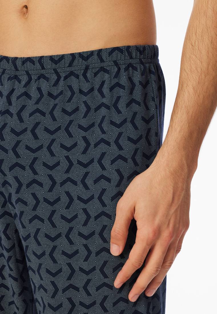 Schiesser Schlafanzug lang linde - Casual Essentials Zeitbegrenzte Promotion