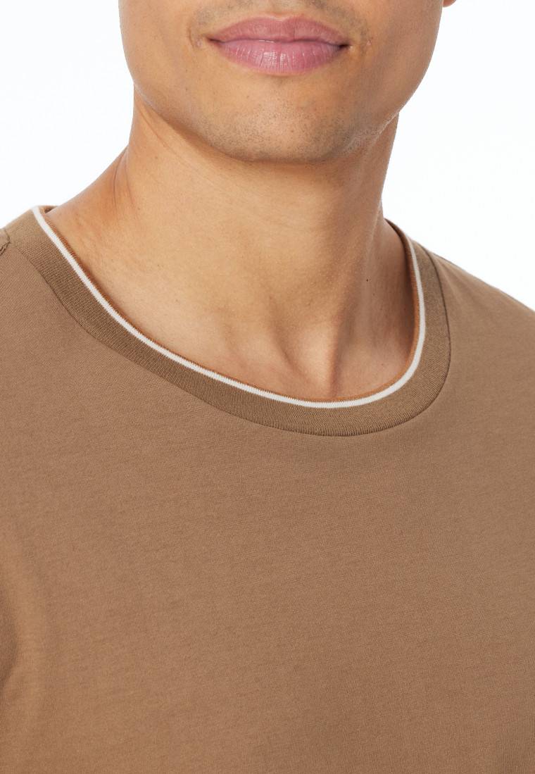 Schiesser Shirt langarm whisky - Mix+Relax Große Rabatte